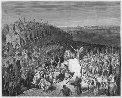 Jonathan in der Gegenwart der Armee des Apollonius von Gustave Dore